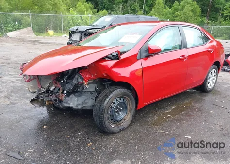 2016 Toyota Corolla Le из США, поврежденный, VIN 5YFBURHE4GP427067